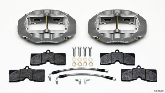 Wilwood D8-4 Rear Caliper Kit Clear Corvette C2 / C3 65-82