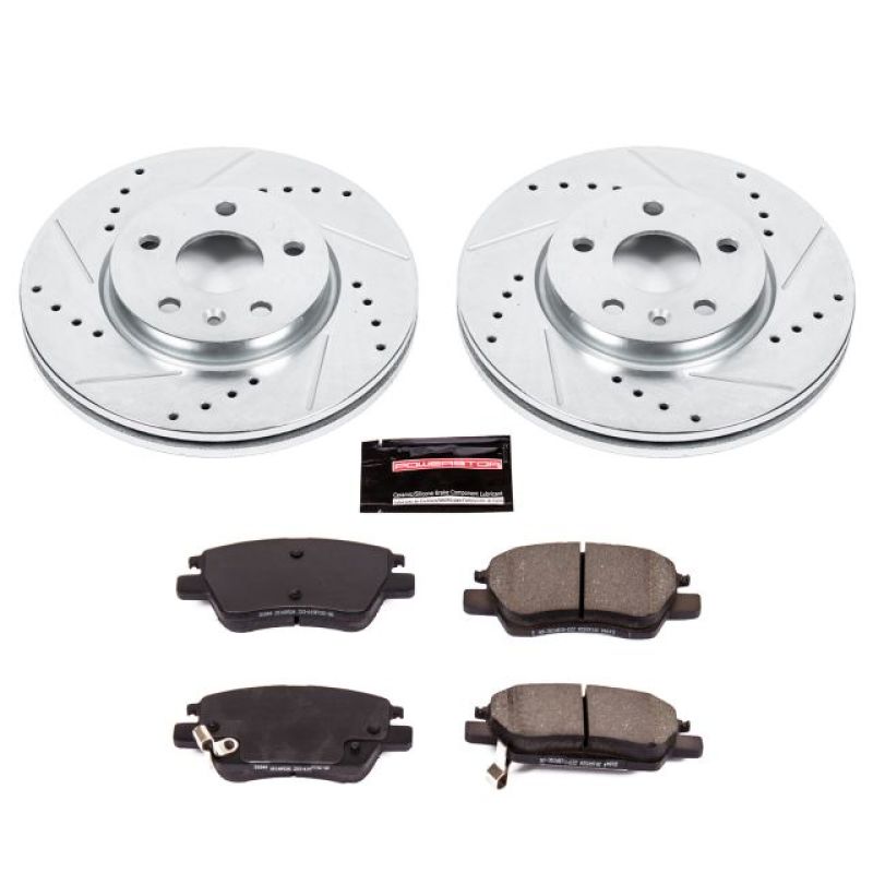 Power Stop 17-19 Chevrolet Bolt EV Front Z23 Evolution Sport Brake Kit