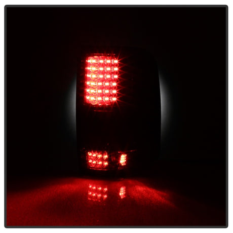 xTune Ford F150 Styleside 04-08 (Not Fit Heritage & SVT) LED Tail Lights Smoke ALT-ON-FF15004-LED-SM