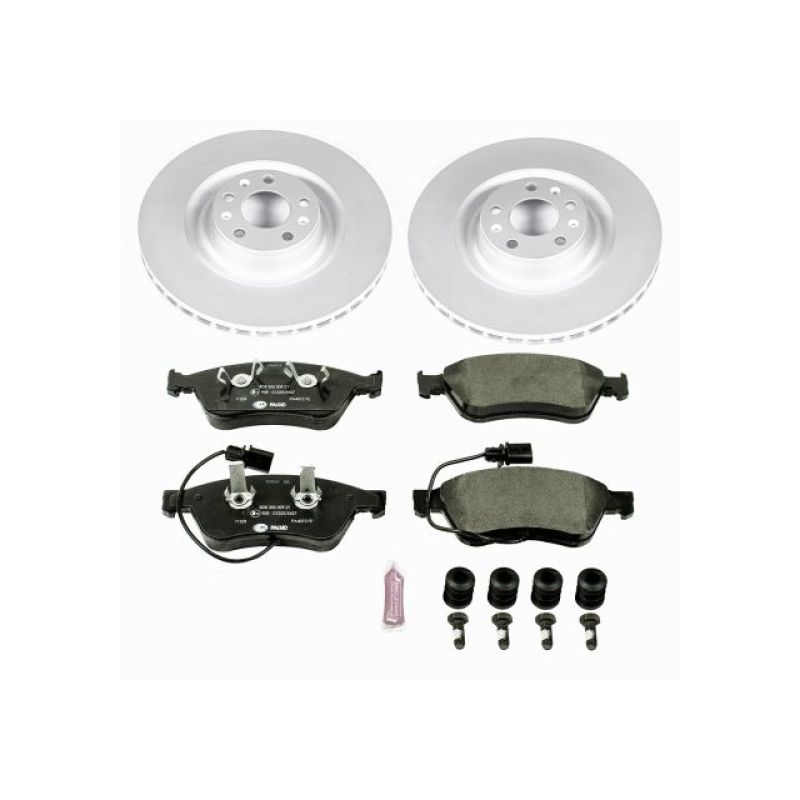 Power Stop 09-11 Audi A6 Quattro Front Euro-Stop Brake Kit