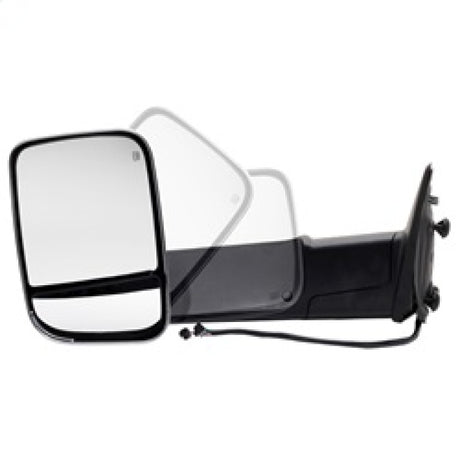 xTune Dodge Ram 1500 09-12 Extendable Power Heated Adjust Mirror Chrome Housing Left MIR-DRAM10-PW-L