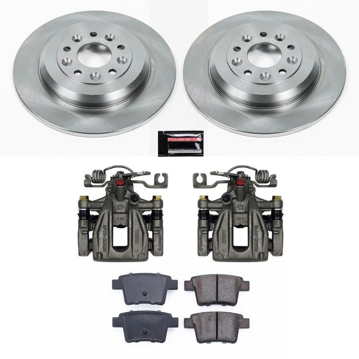 Power Stop 05-07 Ford Five Hundred Rear Autospecialty Brake Kit w/Calipers