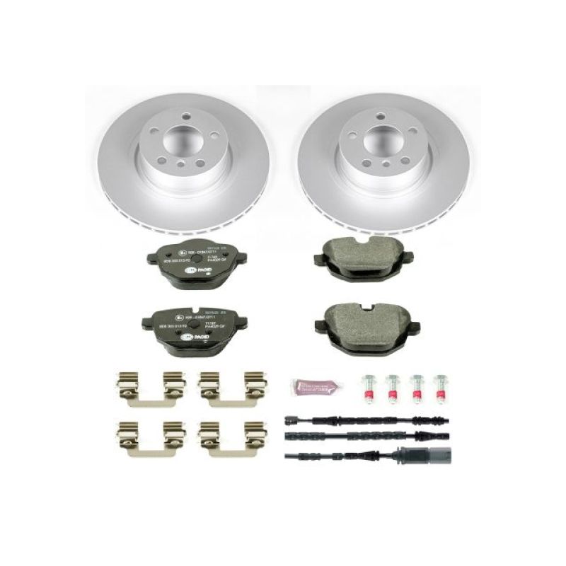 Power Stop 11-17 BMW X3 Rear Euro-Stop Brake Kit