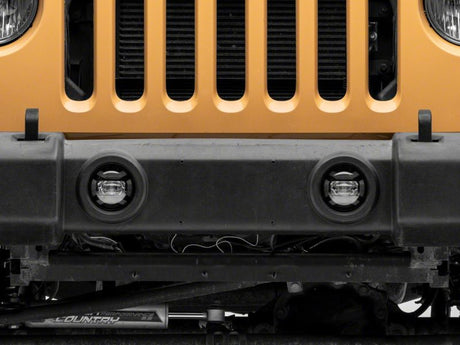 Raxiom 07-18 Jeep Wrangler JK Axial Series 4-In LED Fog Lights- Clear