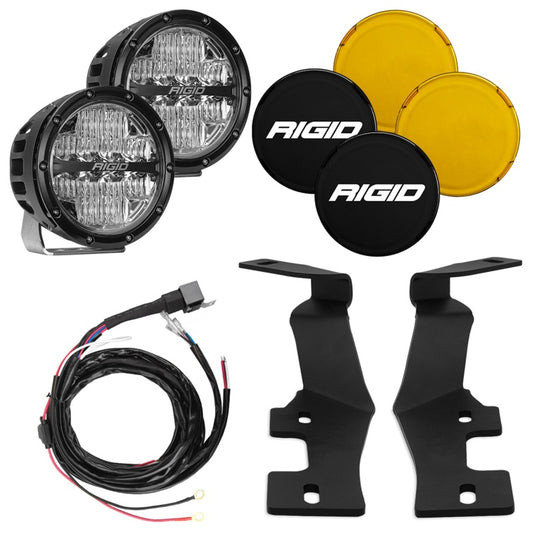 Rigid Industries 2019+ Dodge RAM 2500/3500 A-Pillar Light Kit (6in 360-Series)