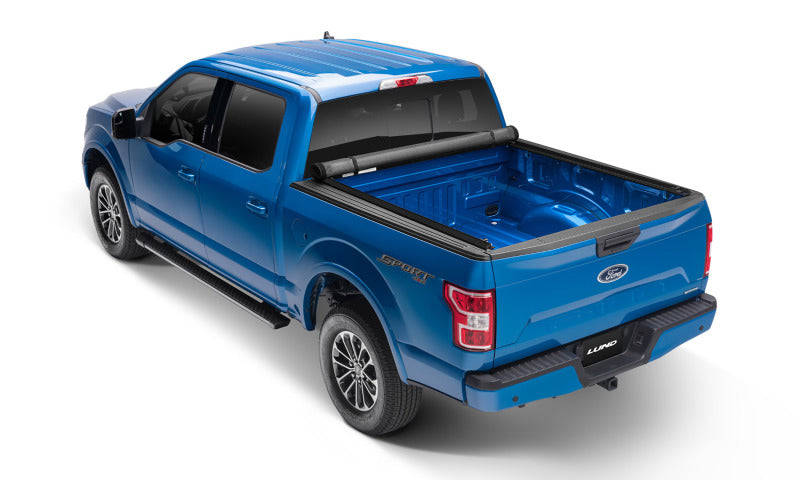 Lund 22 Toyota Tundra 6.7ft Bed Genesis Elite Roll Up Tonneau Vinyl (Incl. Utility Track Adpter) Blk