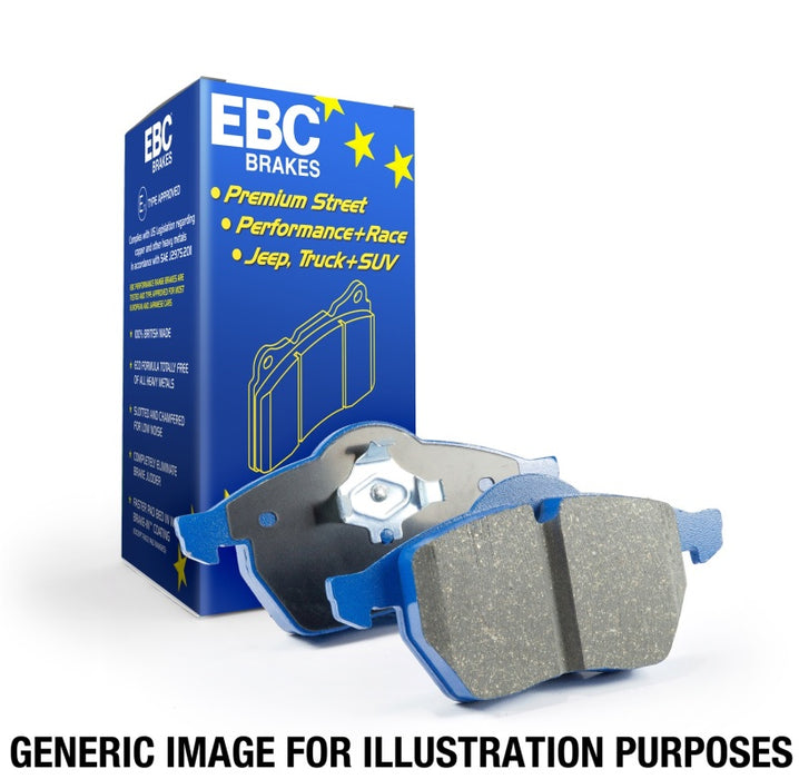 EBC 12-18 Ford C-Max 2.0L Hybrid Bluestuff Front Brake Pads