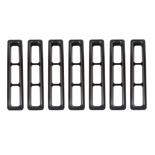 Rugged Ridge Grille Inserts Black 97-06 Jeep Wrangler