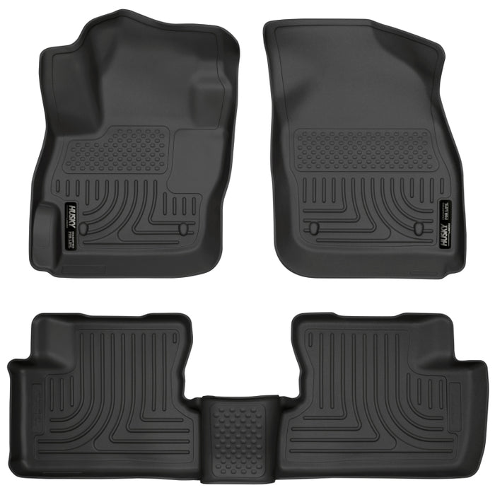 Husky Liners 10-12 Mazda 3 WeatherBeater Combo Black Floor Liners