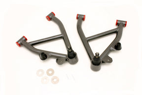 BMR 82-82 3rd Gen F-Body Non-Adj. A-Arms Lower (Poly) w/ No Spring Pocket - Black Hammertone BMR Suspension