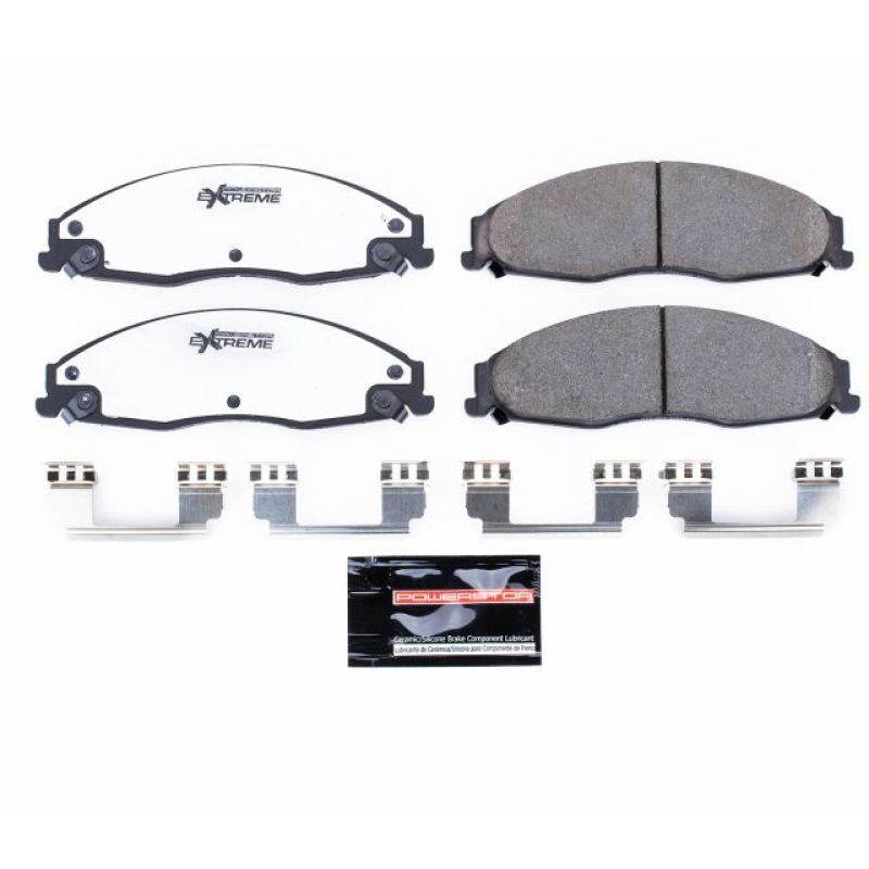 Power Stop 03-07 Cadillac CTS Front Z26 Extreme Street Brake Pads w/Hardware