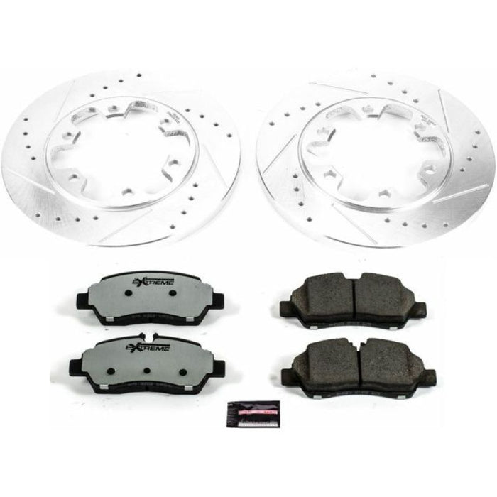 Power Stop 15-18 Ford Transit-350 HD Rear Z36 Truck & Tow Brake Kit