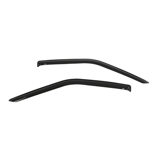 Westin 2005-2018 Toyota Tacoma Standard Cab Wade Slim Wind Deflector 2pc - Smoke