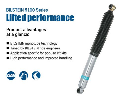 Bilstein 5100 Series 14 Chevy Silverado 1500 / 14 GMC Sierra 1500 Front 46mm Monotube Shock Absorber