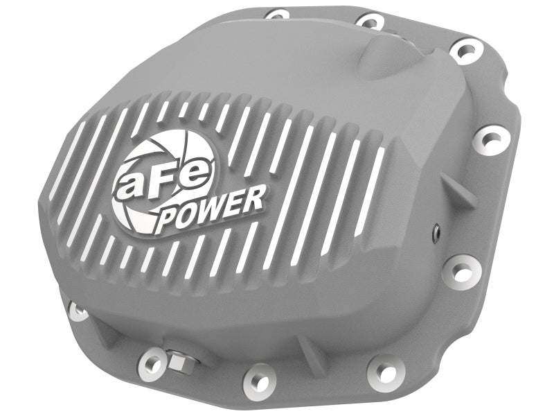 aFe Street Series Rear Differential Cover Raw w/ Fins 15-19 Ford F-150 (w/ Super 8.8 Rear Axles)