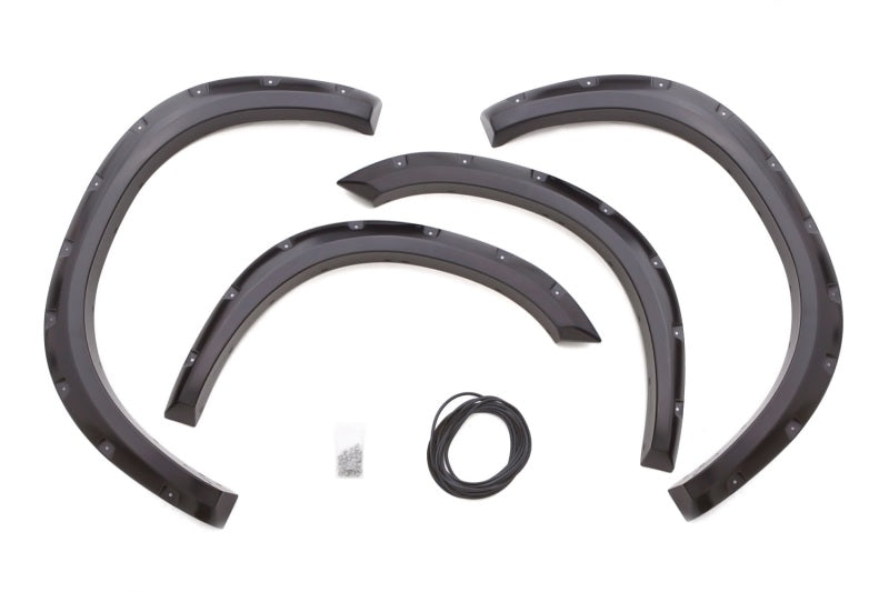 Lund 10-17 Dodge Ram 2500 RX-Rivet Style Smooth Elite Series Fender Flares - Black (4 Pc.)