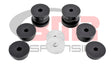 BMR 15-17 S550 Mustang Rear Cradle Bushing Kit (Delrin) - Black BMR Suspension