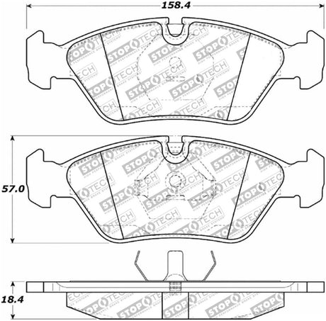 StopTech Performance Brake Pads