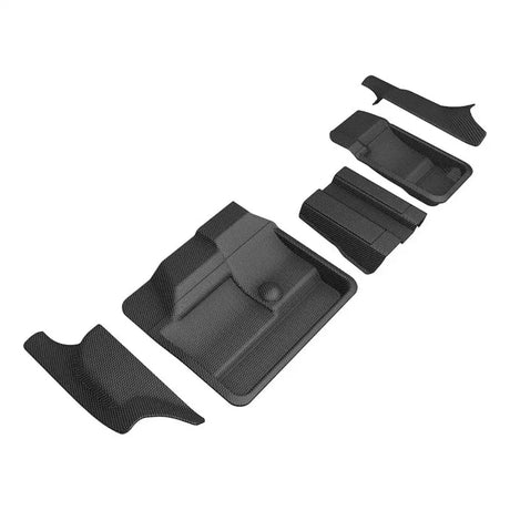 3D MAXpider 17-21 Tesla Model Y Kagu 3rd Row Floormats - Black 3D MAXpider