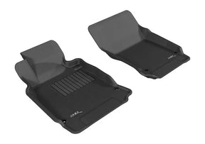 3D MAXpider 2011-2019 Infiniti Q70/M37 Kagu 1st Row Floormat - Black 3D MAXpider