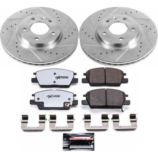 Power Stop 18-19 Buick LaCrosse Front Z36 Truck & Tow Brake Kit