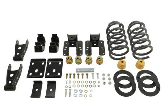 Belltech LOWERING KIT 2014 Silverado/Sierra Std Cab 2WD 1in or 2in Front/4in Rear w/o Shocks