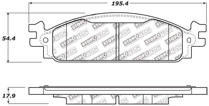 StopTech Performance Brake Pads