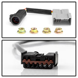 xTune 99-07 Ford Super Duty LED Telescoping Manual Mirrors - Smk (Pair) (MIR-FDSD99S-G4-MA-RSM-SET)