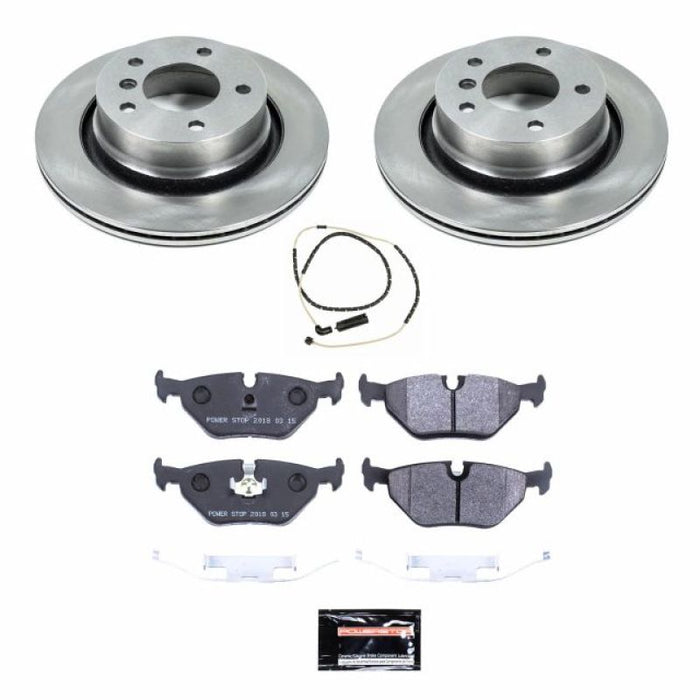 Power Stop 03-08 BMW Z4 Rear Track Day SPEC Brake Kit