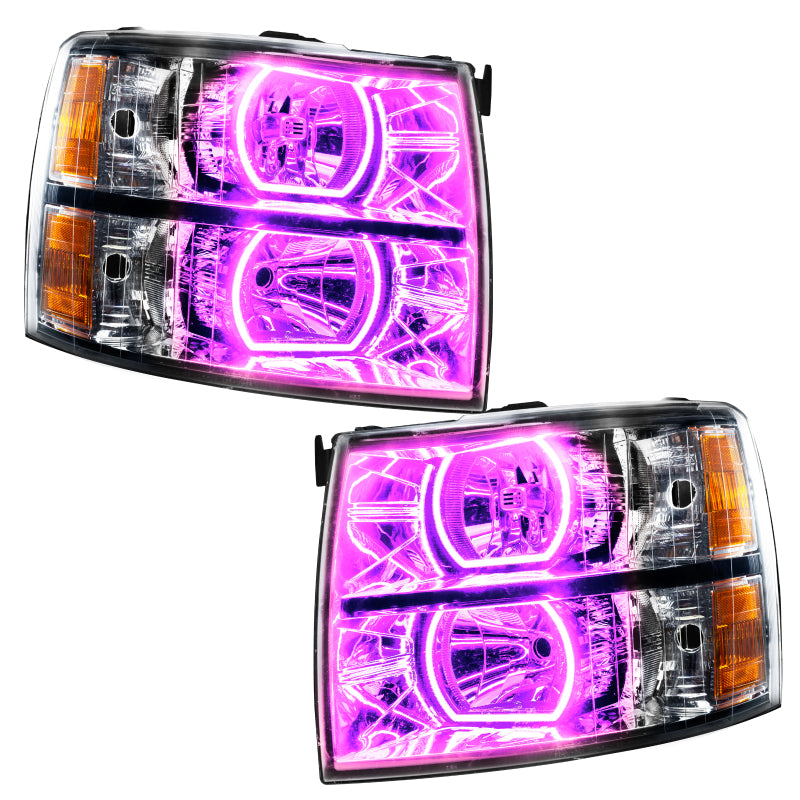 Oracle 07-13 Chevrolet Silverado SMD HL - Square - ColorSHIFT w/ BC1 Controller SEE WARRANTY