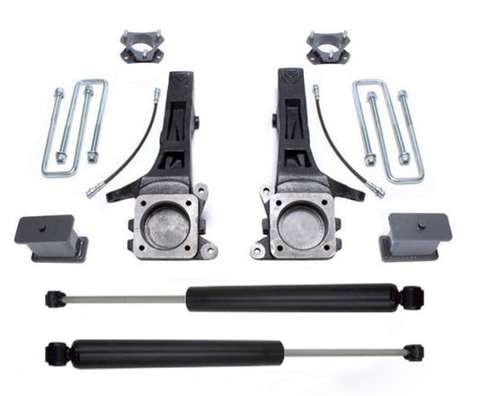 MaxTrac 05-18 Toyota Tacoma 2WD 6 Lug 6.5in/4in MaxPro Spindle Lift Kit w/MaxTrac Shocks