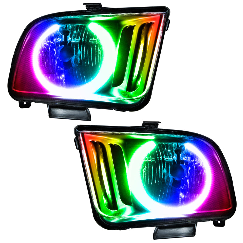Oracle 05-09 Ford Mustang SMD HL - ColorSHIFT w/o Controller