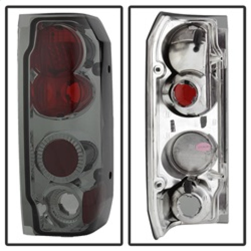 Spyder Ford F150 87-96/Ford Bronco 88-96 Euro Style Tail Lights Smoke ALT-YD-FF15089-SM