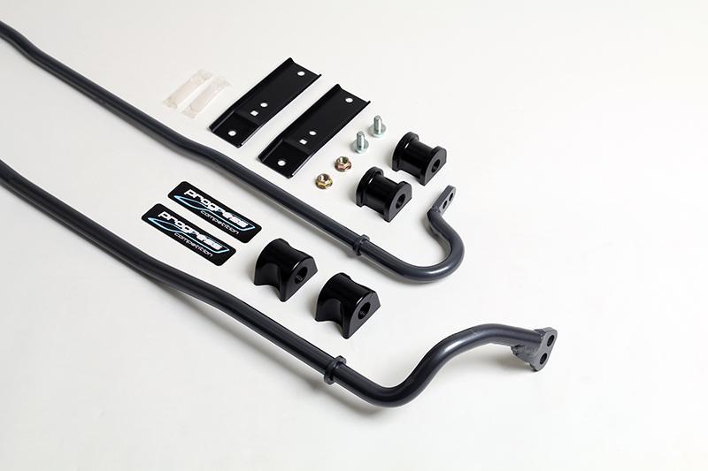 Progress Tech 13-16 Scion FR-S Front/Rear Sway Bar Kit (FR 20.5mm Solid Adj / RR 17.5mm Solid Adj)