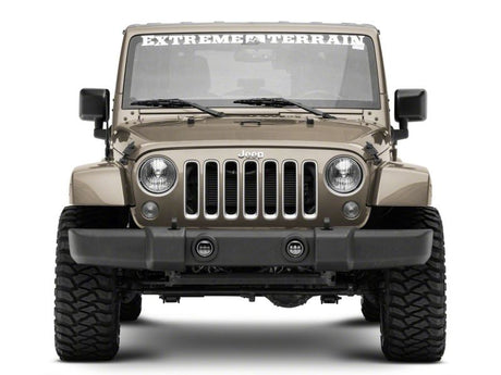 Raxiom 07-18 Jeep Wrangler JK Axial Series 4-In LED Fog Lights w/ Halo