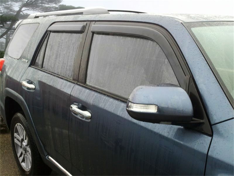 Stampede 2010-2019 Toyota 4Runner Tape-Onz Sidewind Deflector 4pc - Smoke