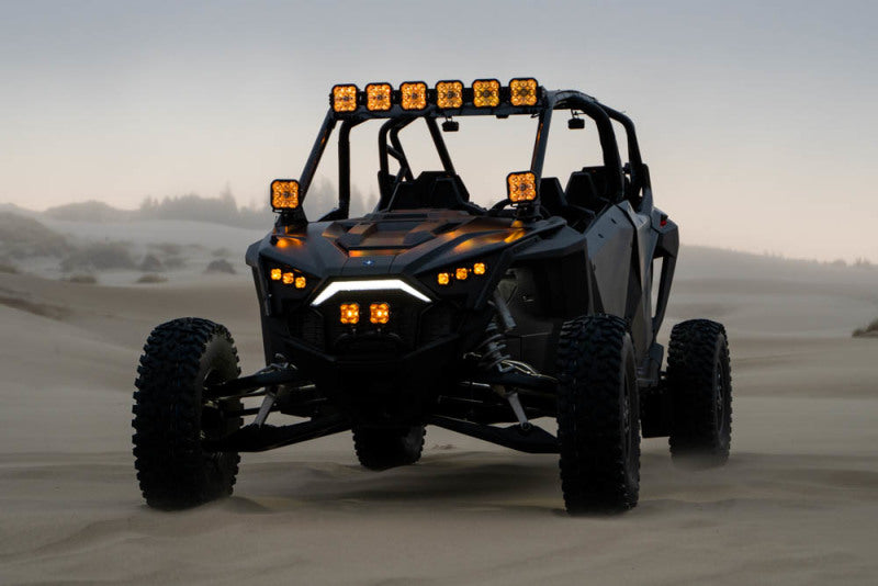 Diode Dynamics 20-Present Polaris RZR SS5 Pro CrossLink Roof - White Combo Lightbar Kit