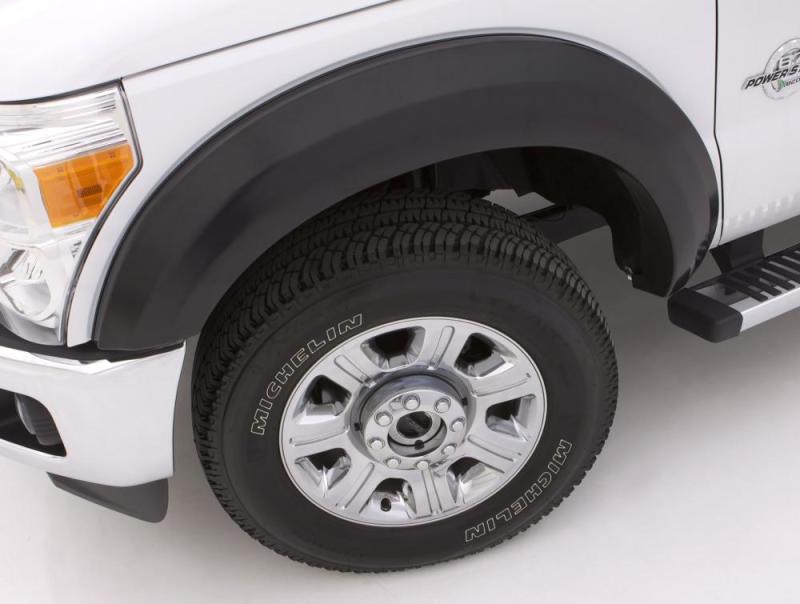 Lund 14-15 GMC Sierra 1500 Ex-Extrawide Style Textured Elite Series Fender Flares - Black (4 Pc.)