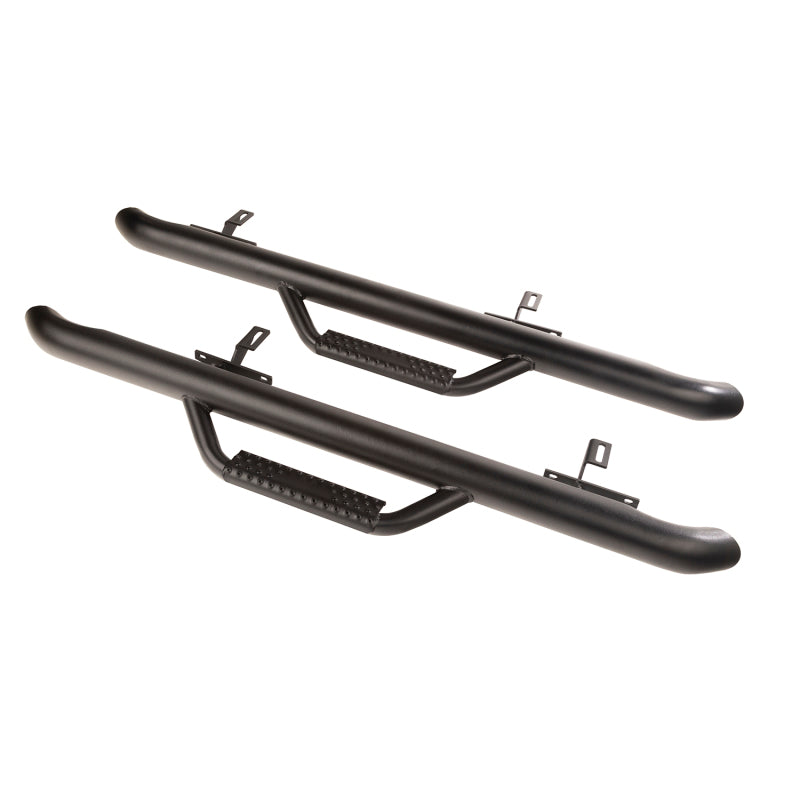 Rugged Ridge Spartan Nerf Bar Textured Black 18-20 Jeep Wrangler JL 2 Door