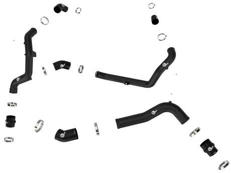 aFe 22-23 Ford Explorer BladeRunner Aluminum Hot and Cold Charge Pipe Kit - Blk