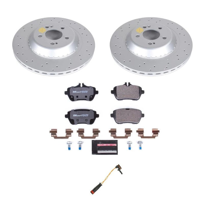 Power Stop 2018 Mercedes-Benz S450 Rear Euro-Stop Brake Kit