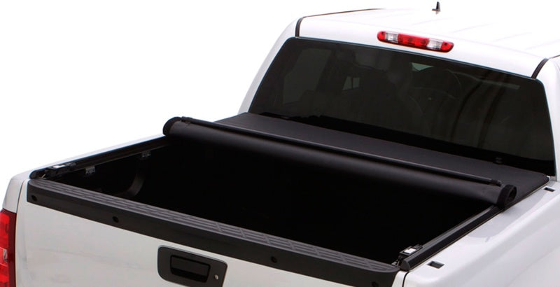 Lund 16-23 Nissan Titan XD (78.7 Bed) Genesis Roll Up Tonneau Cover - Black