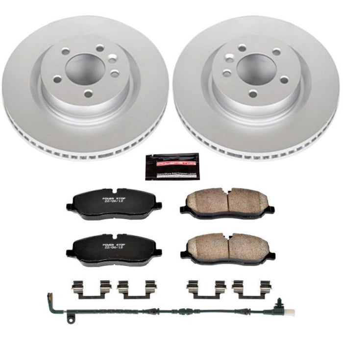 Power Stop 06-09 Land Rover Range Rover Sport Front Z23 Evolution Sport Coated Brake Kit