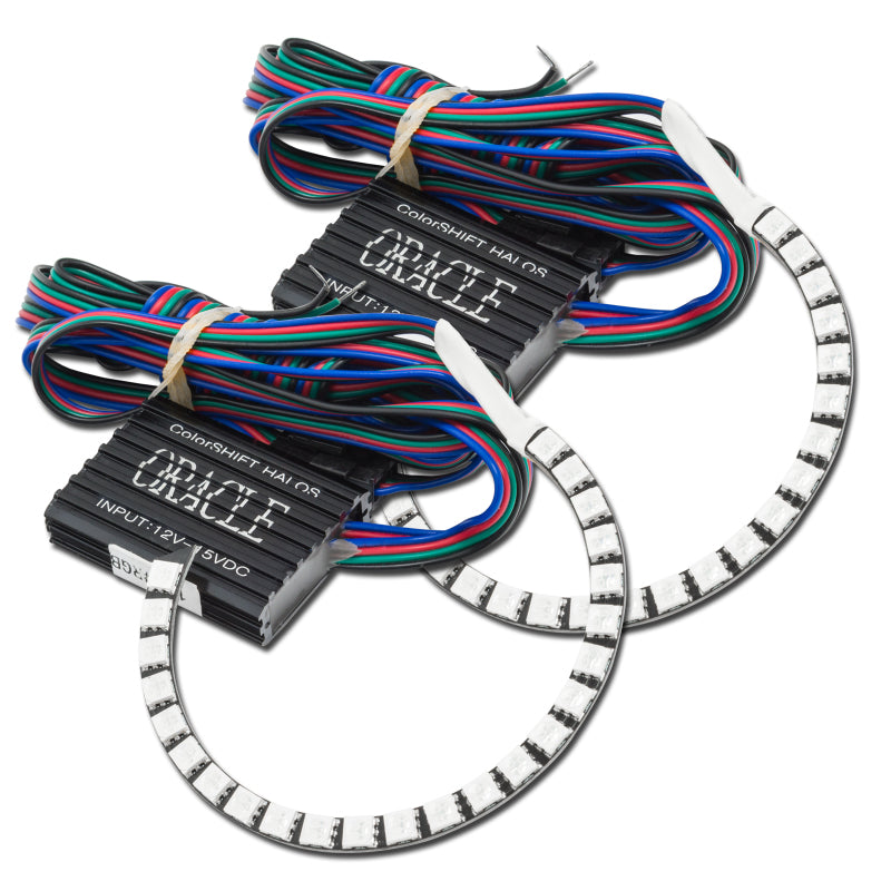 Oracle 16-18 Chevy Camaro RS Headlight Projector Halo Kit - ColorSHIFT w/ 2.0 Cntrl