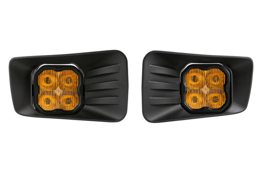 Diode Dynamics SS3 Type CH LED Fog Light Kit Max - Yellow SAE Fog