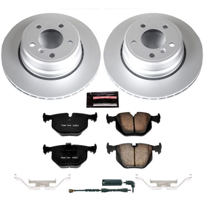 Power Stop 02-06 BMW X5 Rear Z23 Evolution Sport Coated Brake Kit