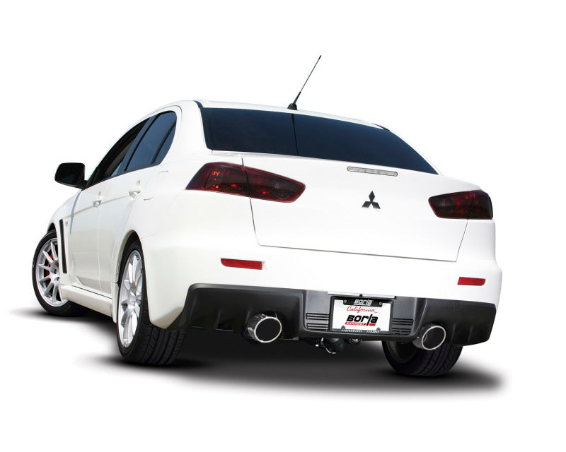 Borla 08-14 Mitsubishi EVO X Catback Exhaust