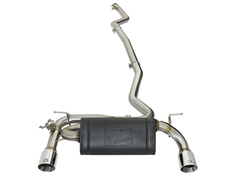 aFe POWER MACH Force-Xp 16-17 BMW 340i/340ix/ 3.0L 304 SS Cat-Back Exhaust System