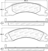 StopTech Street Brake Pads - Front