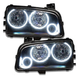 Oracle 05-10 Dodge Charger SMD HL (Non-HID) - Triple Halo - White